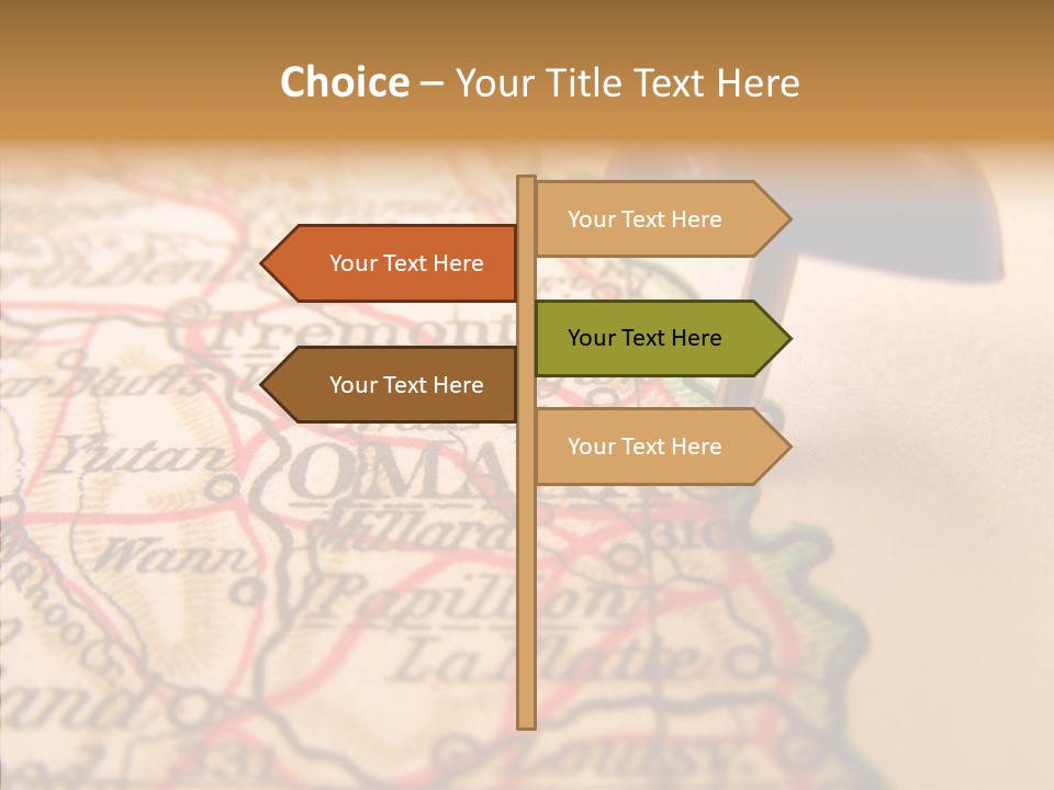 Assistance Elderly Finger PowerPoint Template