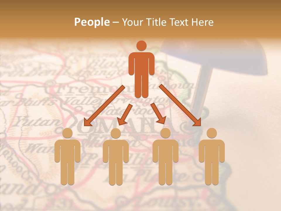 Assistance Elderly Finger PowerPoint Template