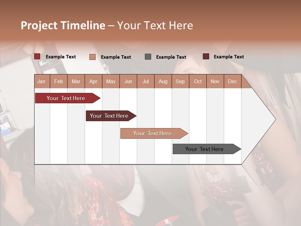 Senior  Touching Sharing PowerPoint Template