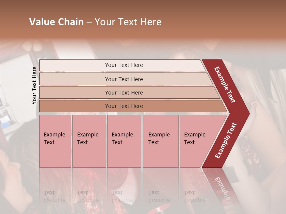 Senior  Touching Sharing PowerPoint Template
