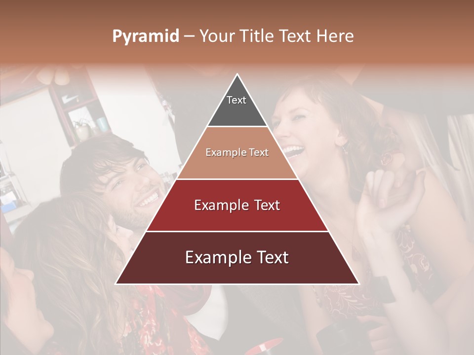 Senior  Touching Sharing PowerPoint Template