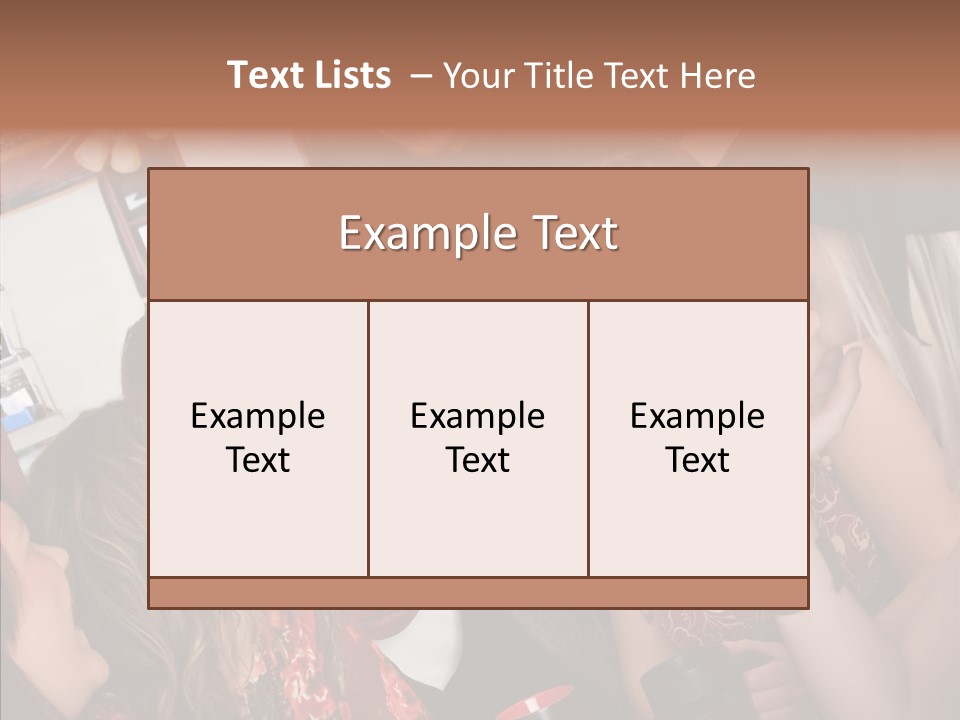 Senior  Touching Sharing PowerPoint Template