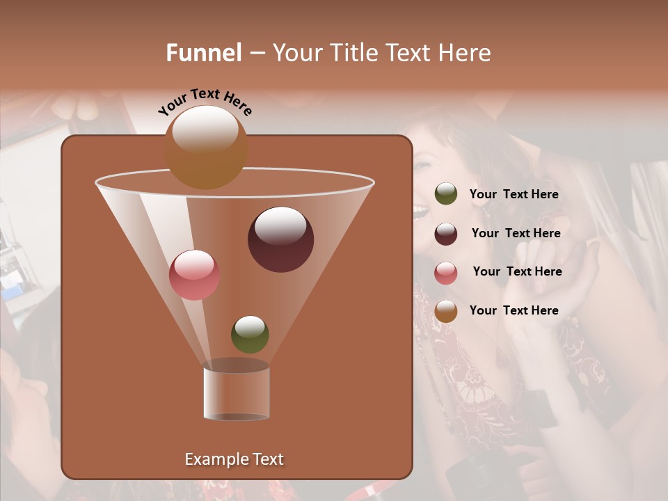 Senior  Touching Sharing PowerPoint Template