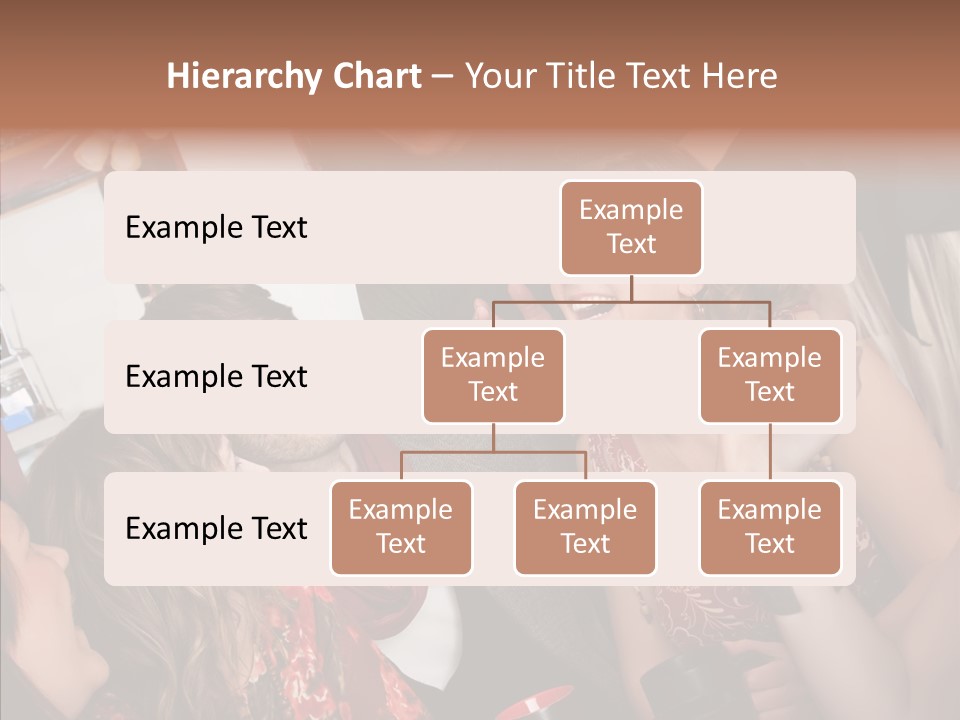 Senior  Touching Sharing PowerPoint Template