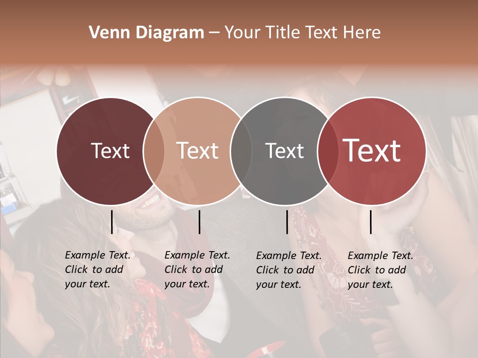 Senior  Touching Sharing PowerPoint Template