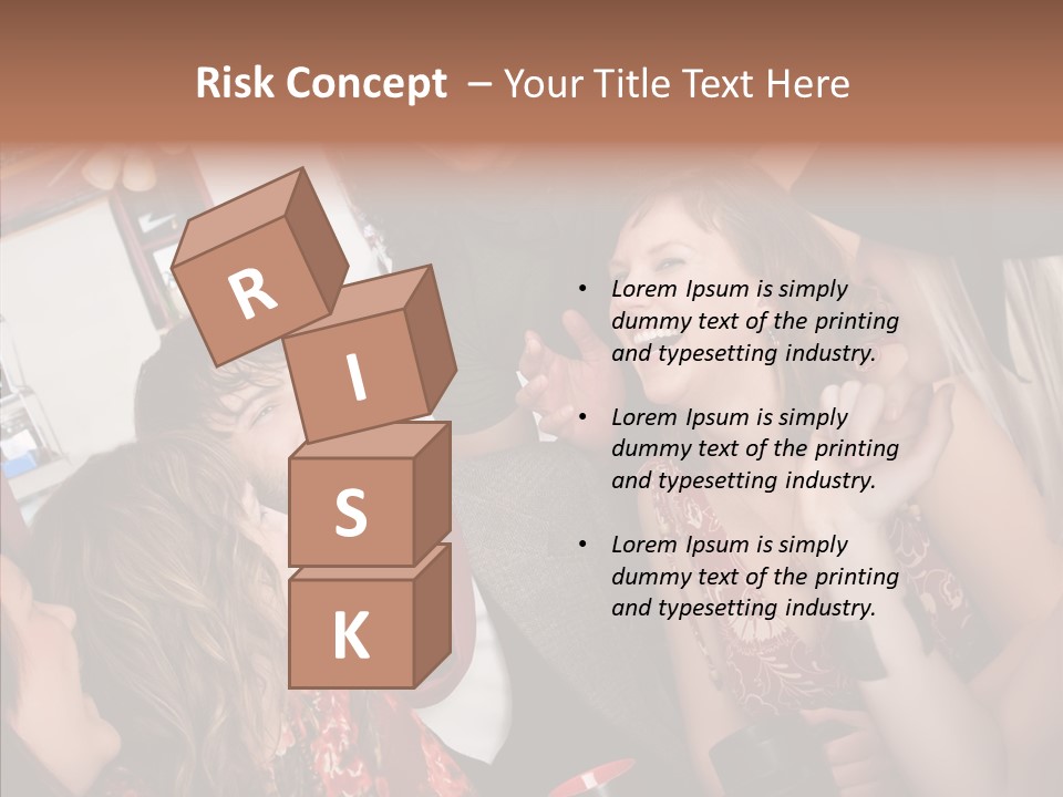 Senior  Touching Sharing PowerPoint Template