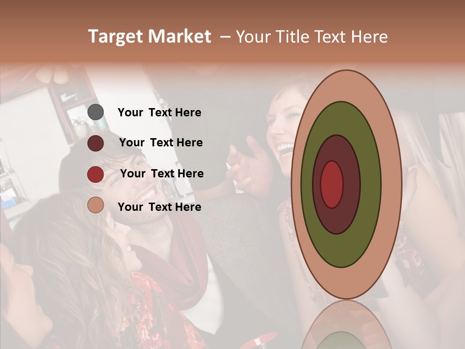 Senior  Touching Sharing PowerPoint Template