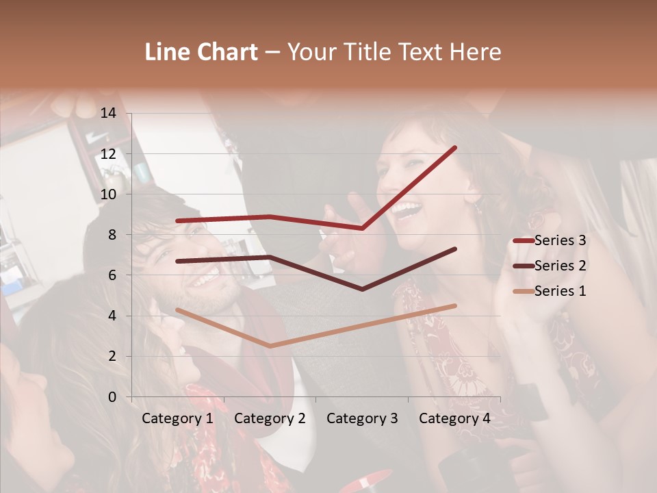 Senior  Touching Sharing PowerPoint Template