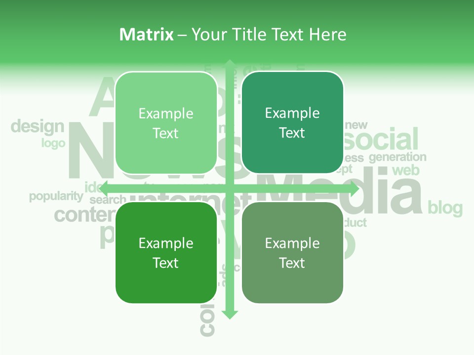 Aging Closeup Grandmother PowerPoint Template