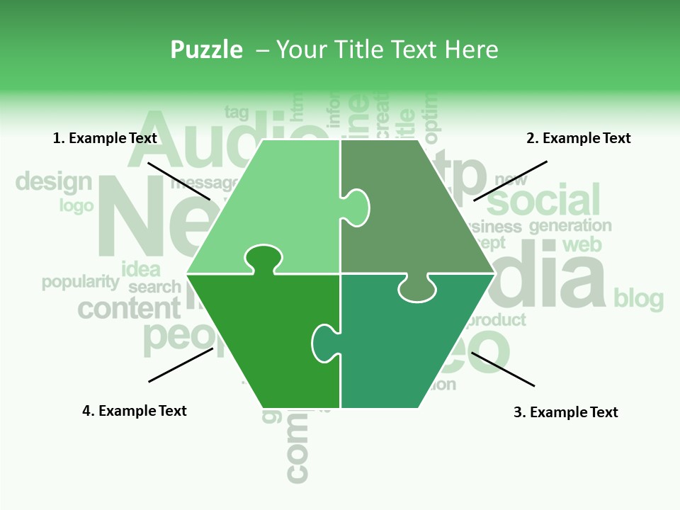 Aging Closeup Grandmother PowerPoint Template