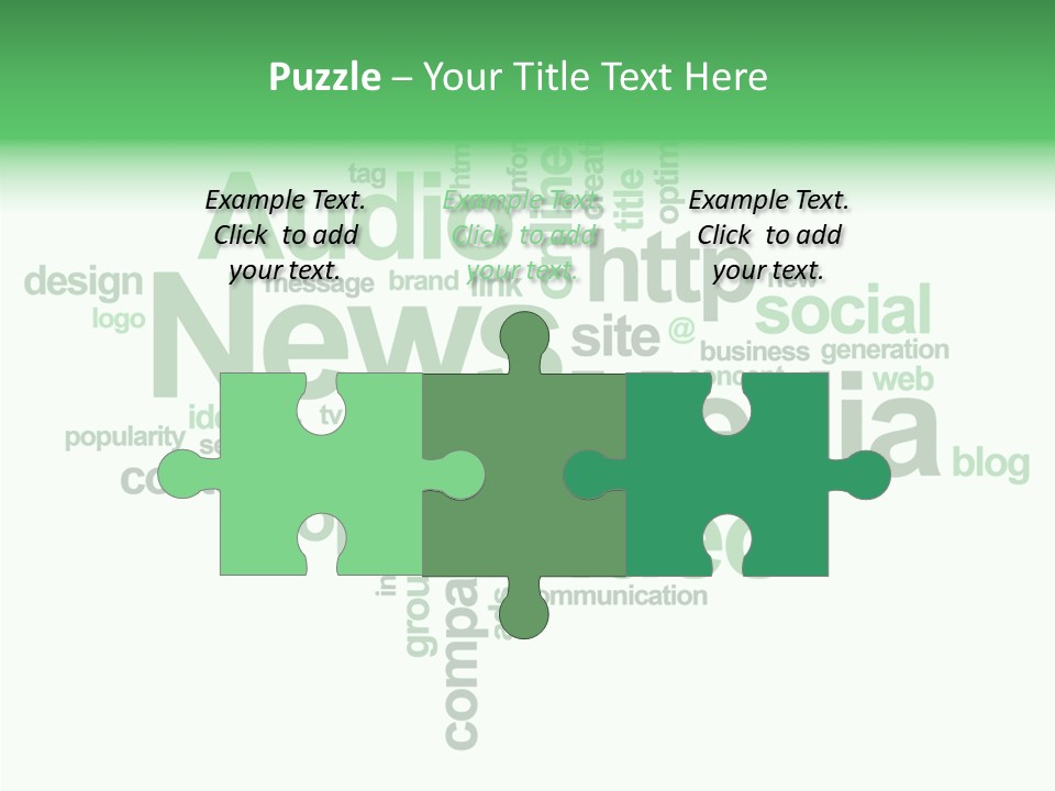 Aging Closeup Grandmother PowerPoint Template