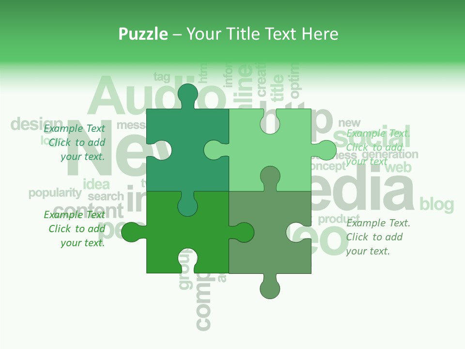 Aging Closeup Grandmother PowerPoint Template