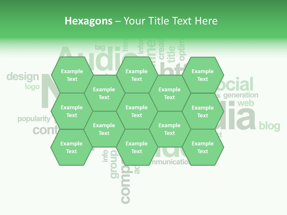 Aging Closeup Grandmother PowerPoint Template