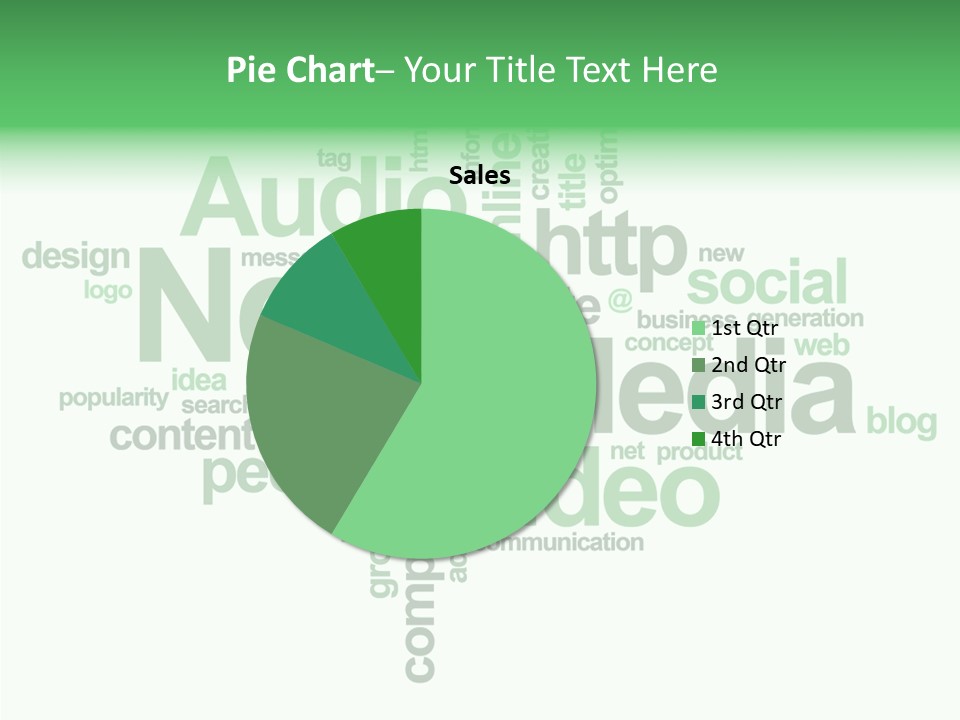 Aging Closeup Grandmother PowerPoint Template