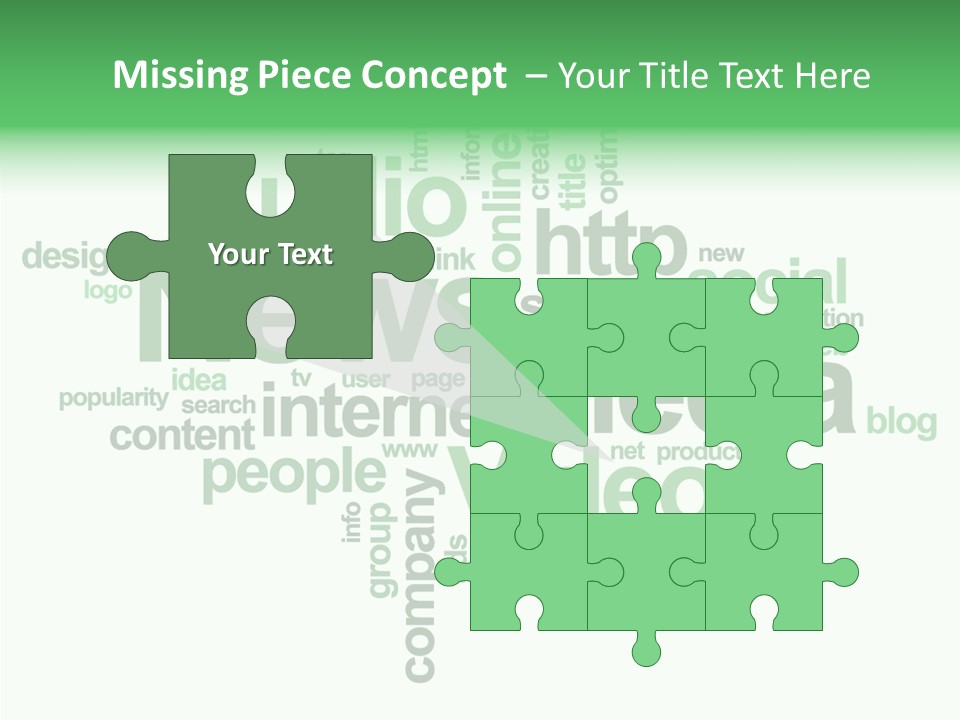 Aging Closeup Grandmother PowerPoint Template