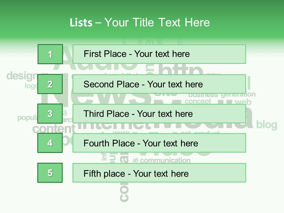 Aging Closeup Grandmother PowerPoint Template