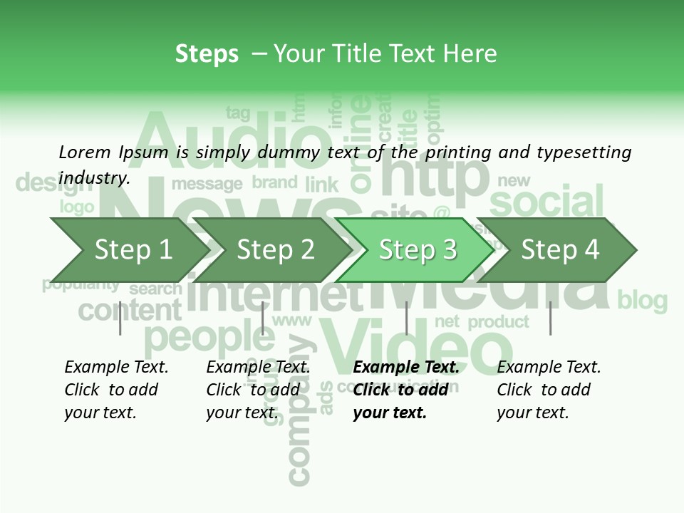 Aging Closeup Grandmother PowerPoint Template