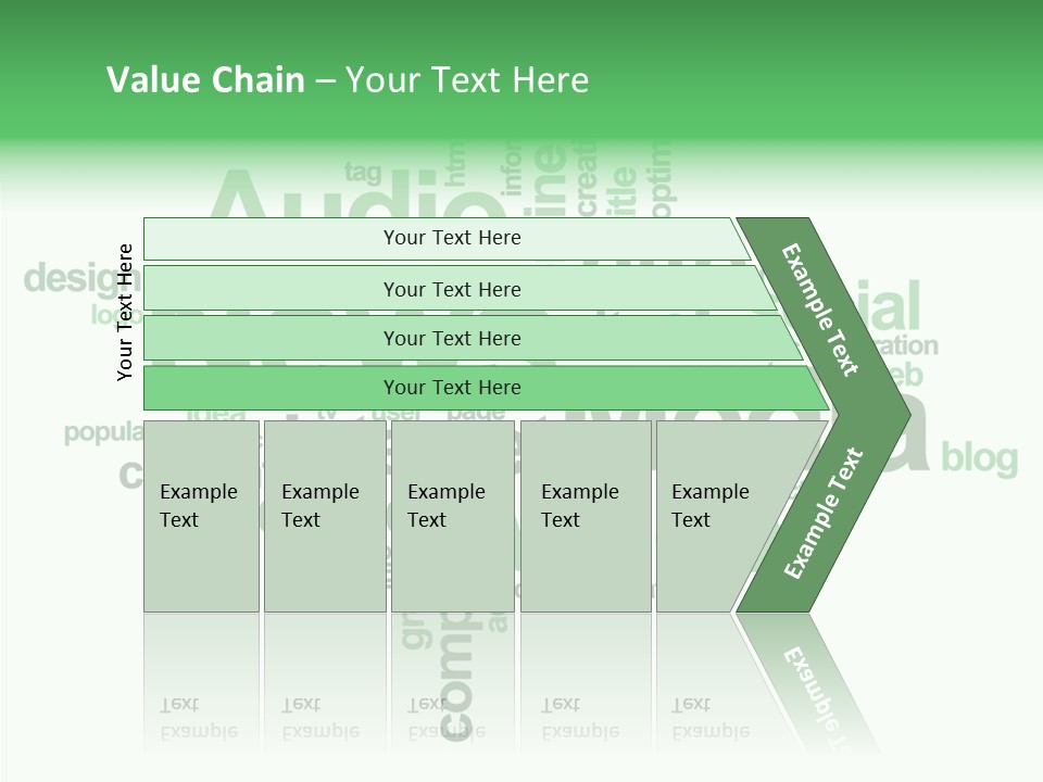 Aging Closeup Grandmother PowerPoint Template