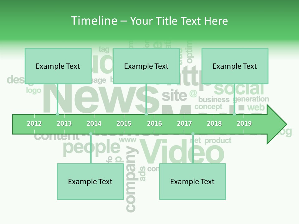 Aging Closeup Grandmother PowerPoint Template