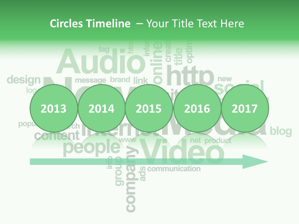 Aging Closeup Grandmother PowerPoint Template