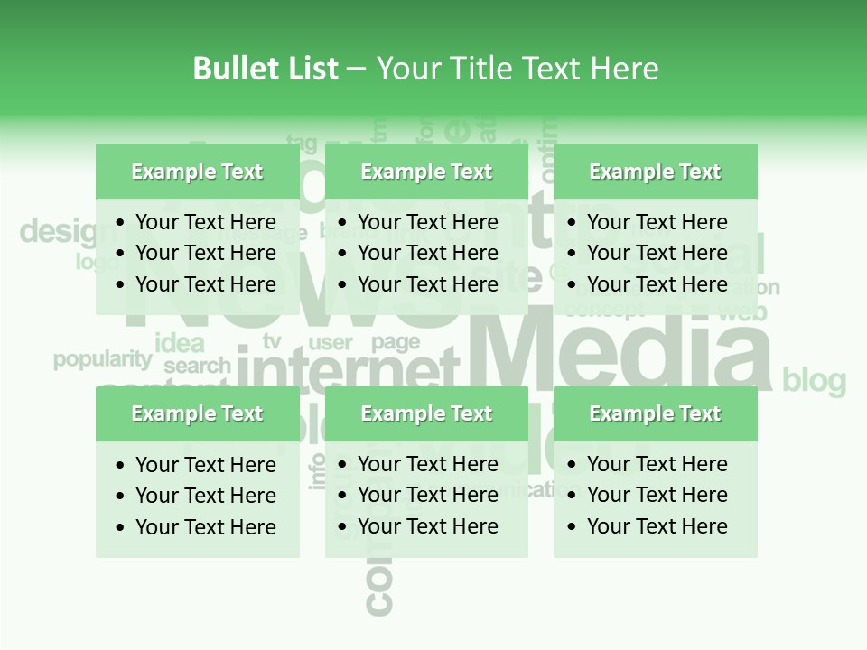 Aging Closeup Grandmother PowerPoint Template