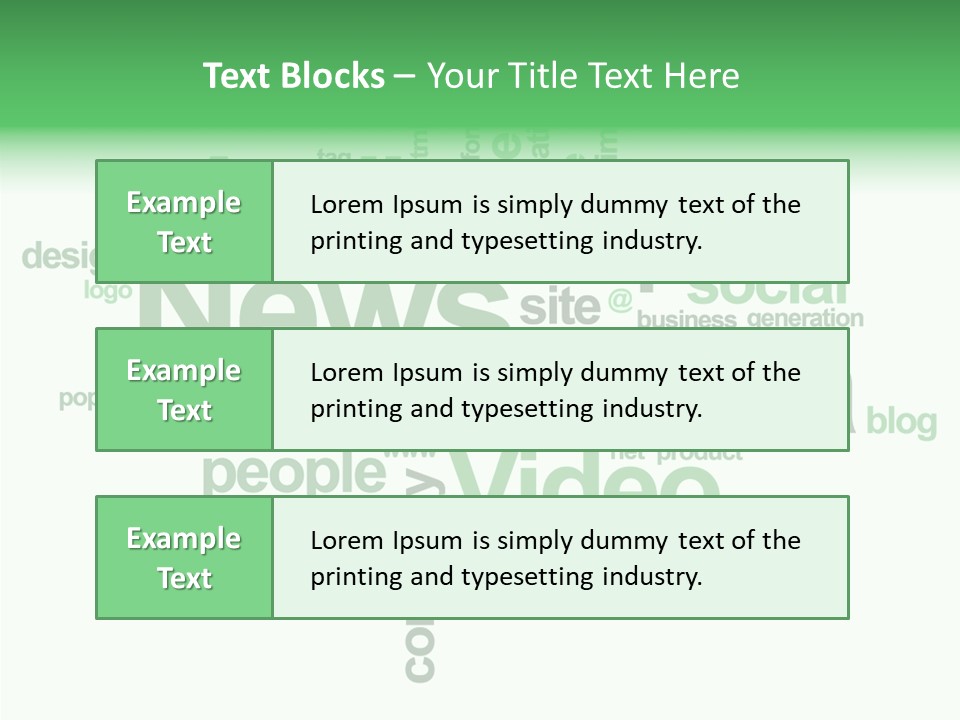 Aging Closeup Grandmother PowerPoint Template