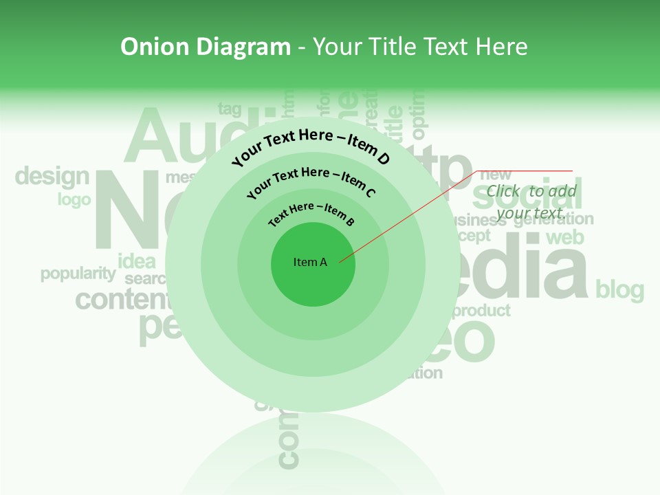 Aging Closeup Grandmother PowerPoint Template