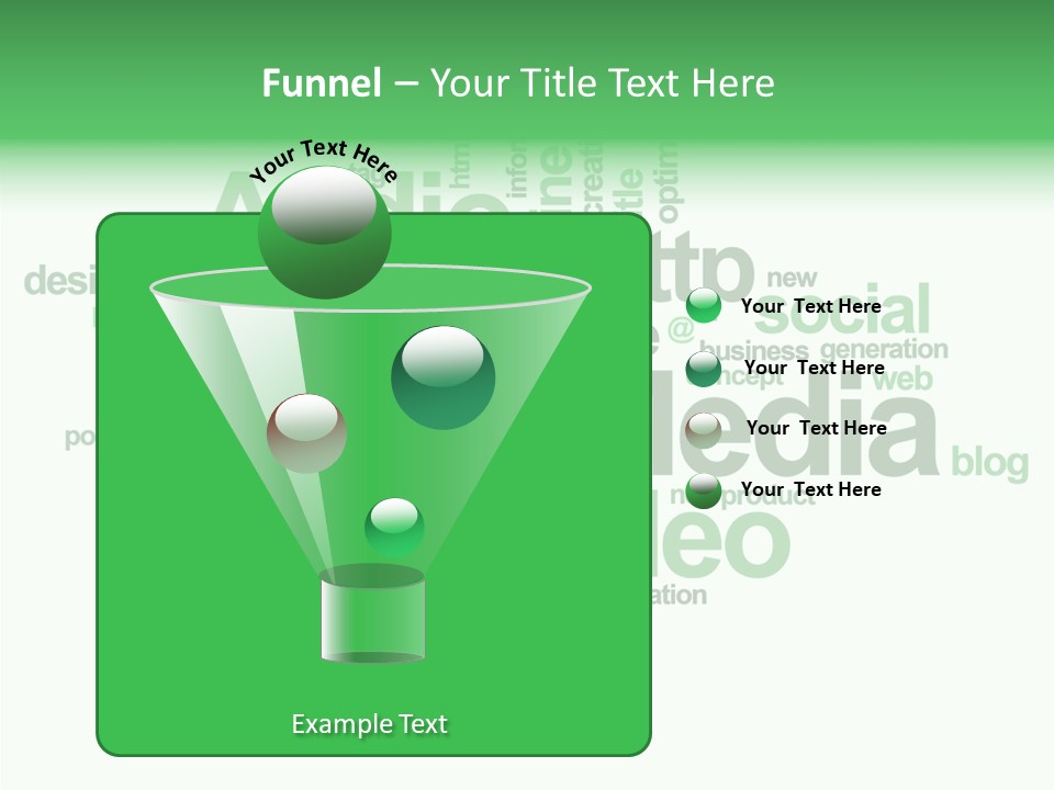 Aging Closeup Grandmother PowerPoint Template