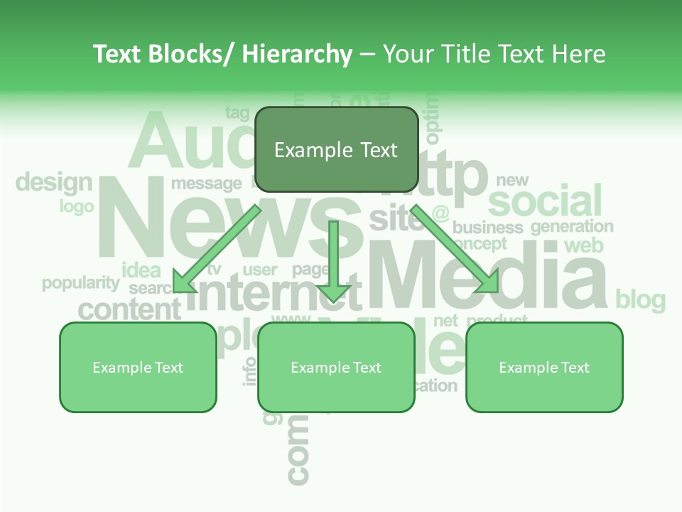 Aging Closeup Grandmother PowerPoint Template