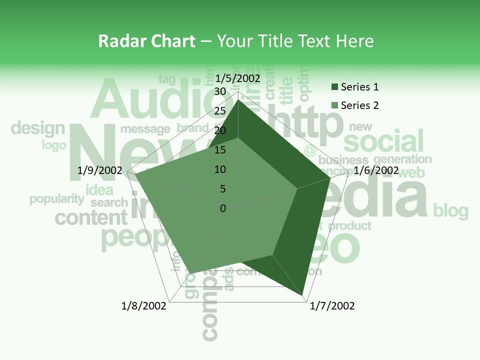 Aging Closeup Grandmother PowerPoint Template