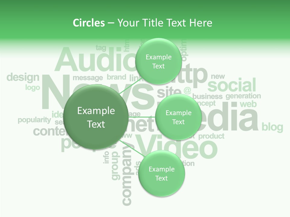 Aging Closeup Grandmother PowerPoint Template