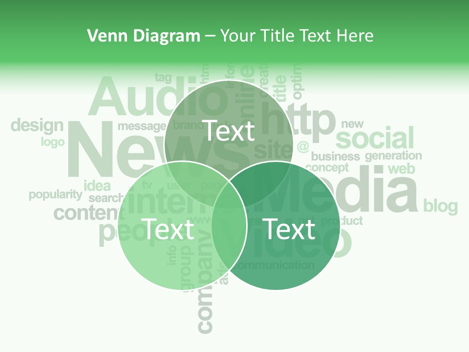 Aging Closeup Grandmother PowerPoint Template