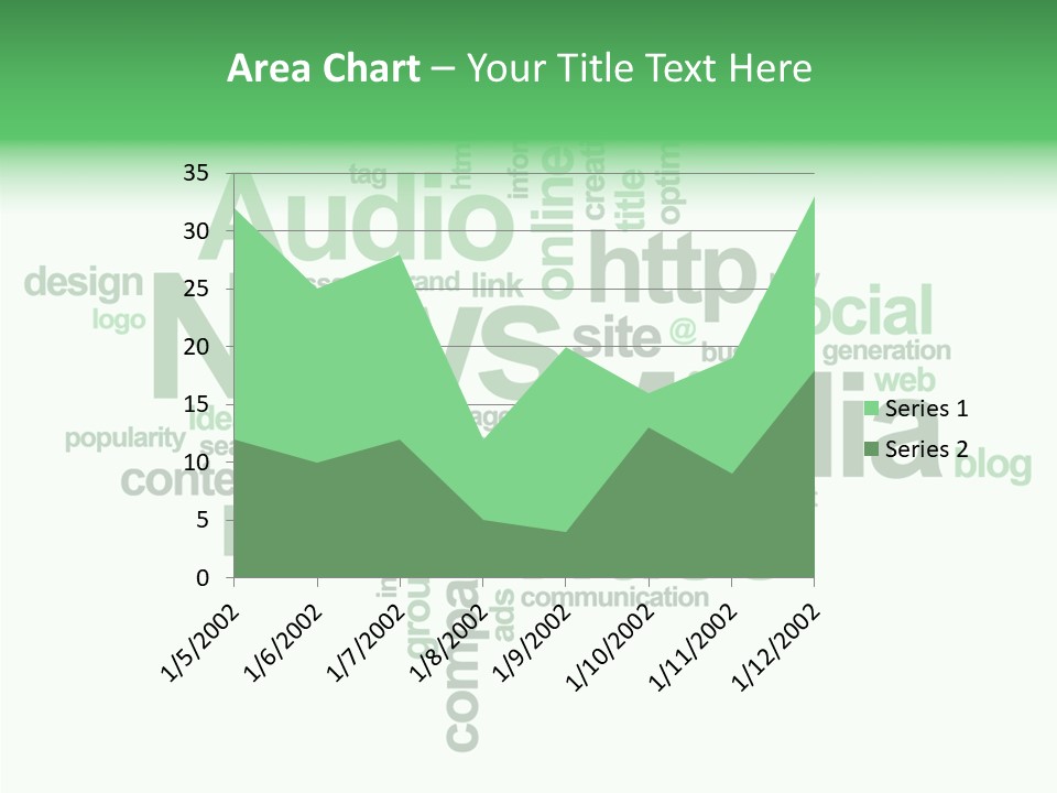 Aging Closeup Grandmother PowerPoint Template
