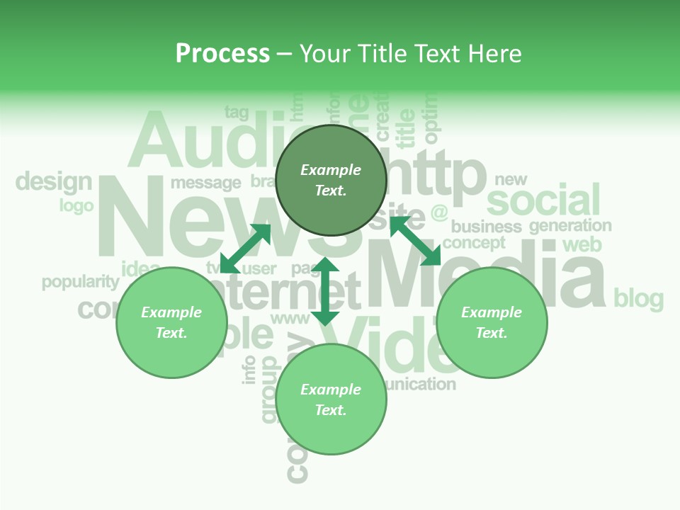 Aging Closeup Grandmother PowerPoint Template