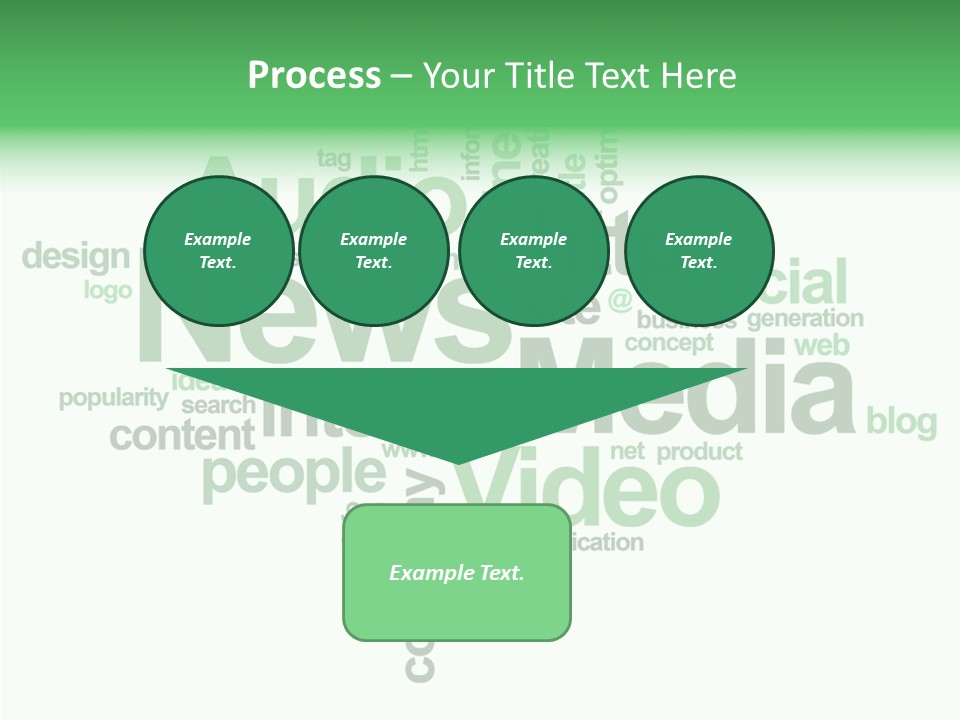 Aging Closeup Grandmother PowerPoint Template