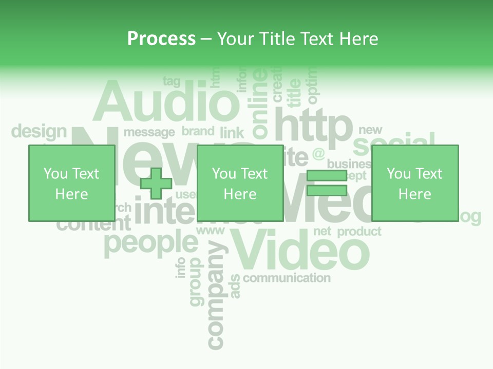 Aging Closeup Grandmother PowerPoint Template