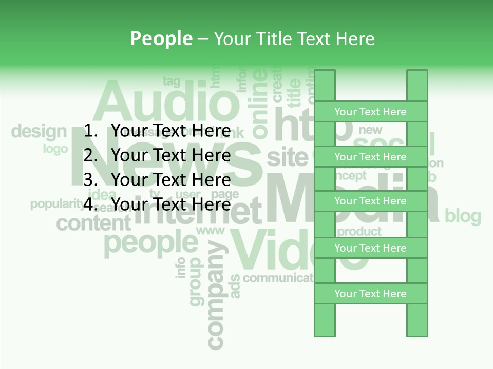 Aging Closeup Grandmother PowerPoint Template