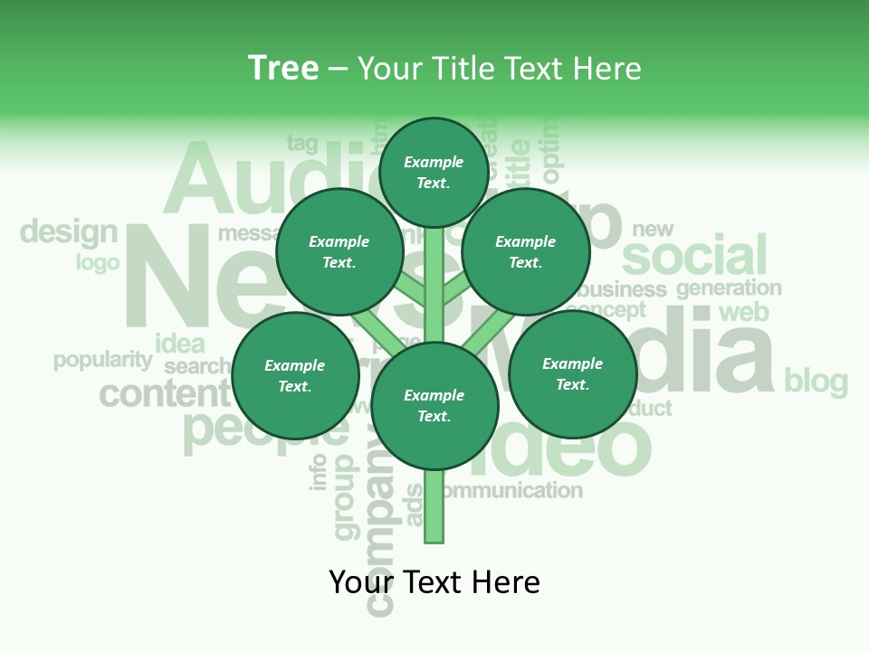 Aging Closeup Grandmother PowerPoint Template