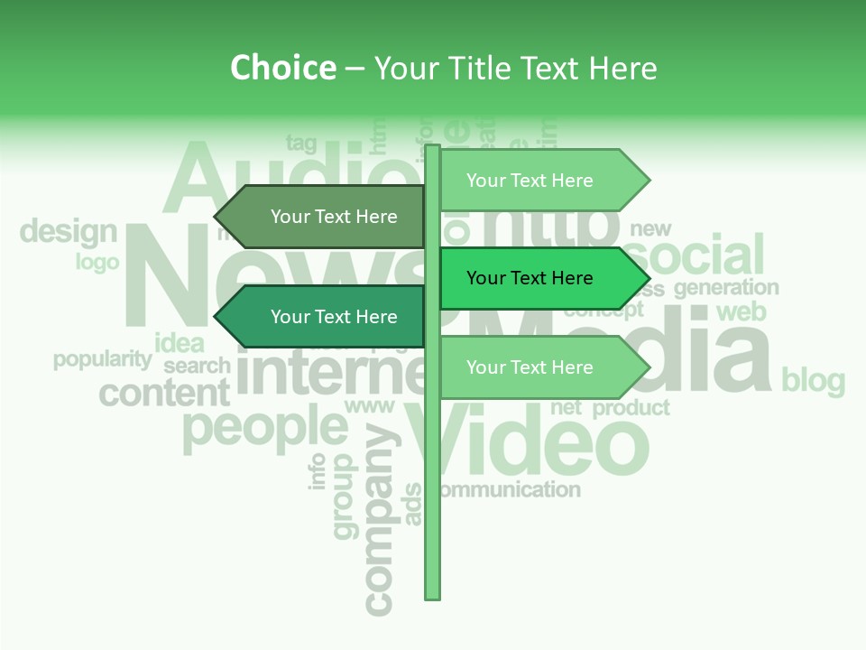 Aging Closeup Grandmother PowerPoint Template