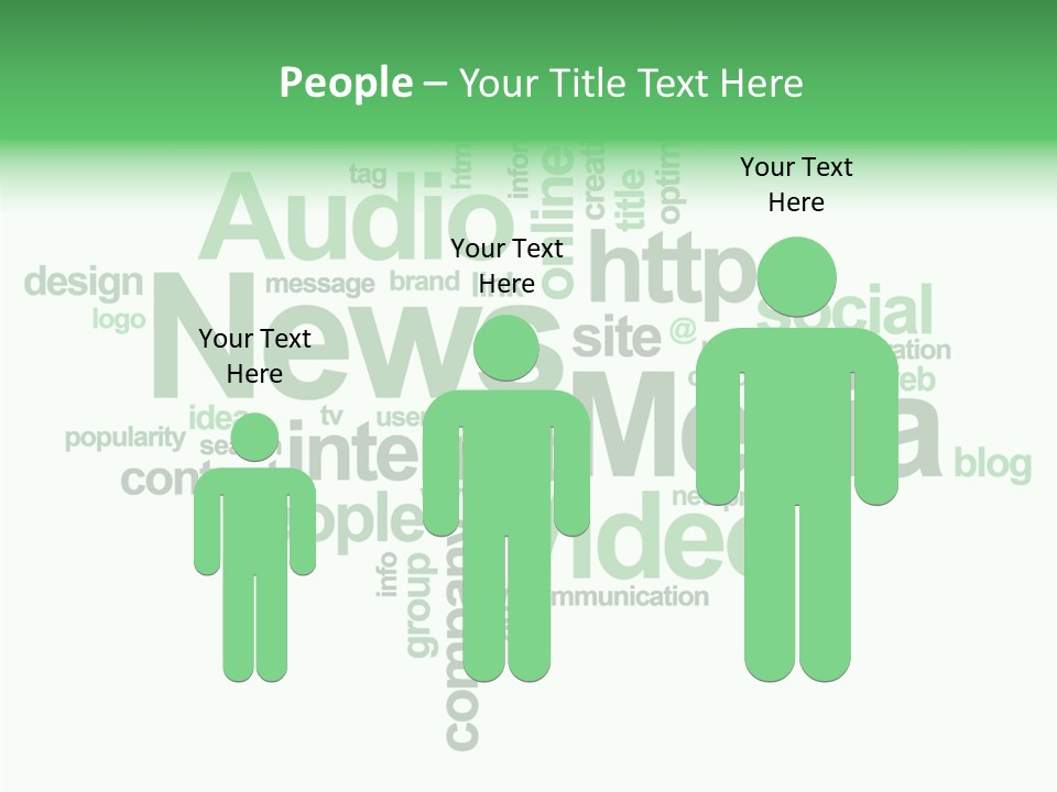 Aging Closeup Grandmother PowerPoint Template