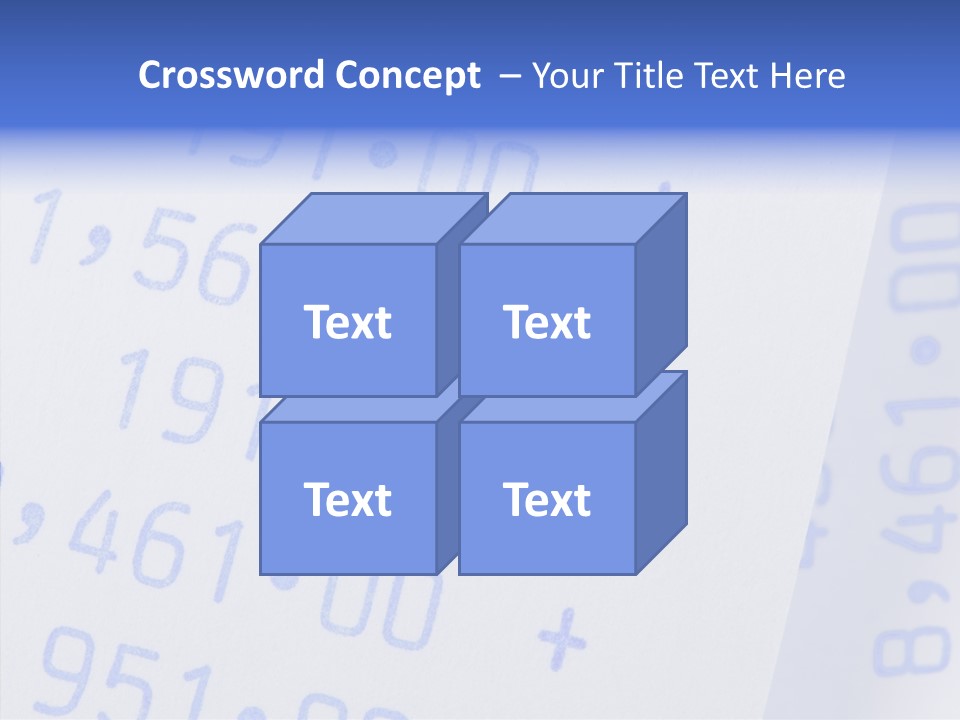 Assistance White Background Close Up PowerPoint Template