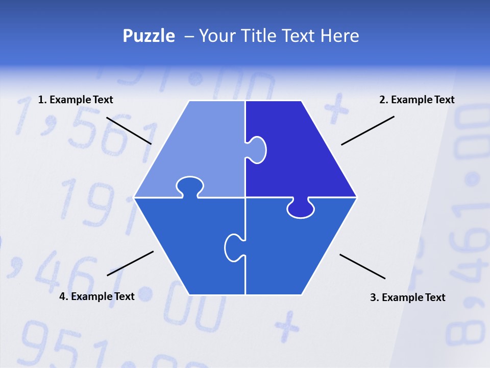 Assistance White Background Close Up PowerPoint Template