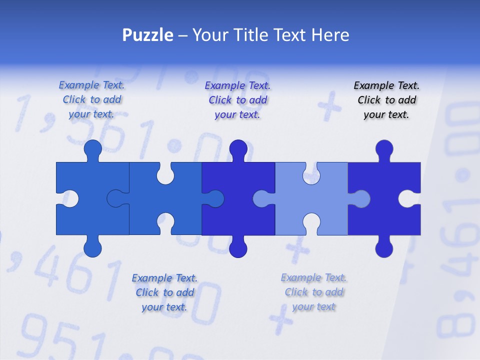 Assistance White Background Close Up PowerPoint Template