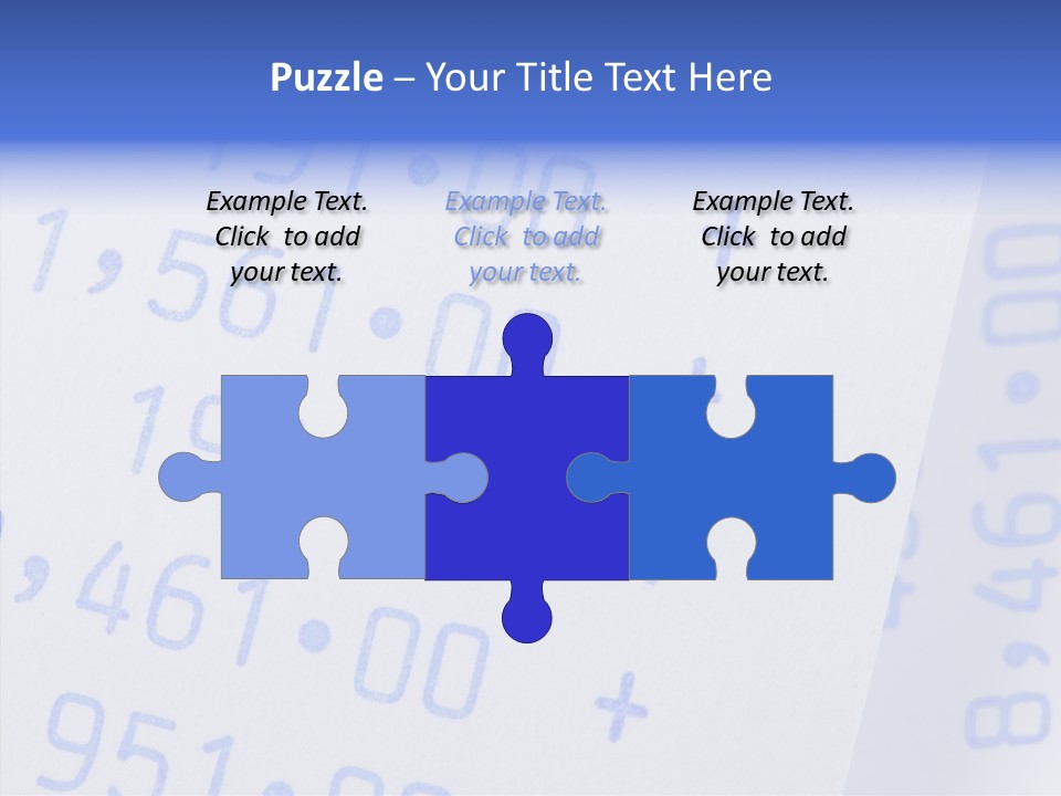 Assistance White Background Close Up PowerPoint Template