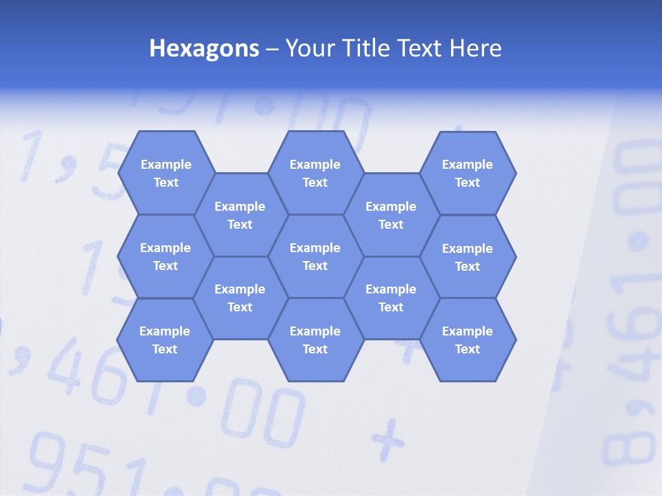 Assistance White Background Close Up PowerPoint Template