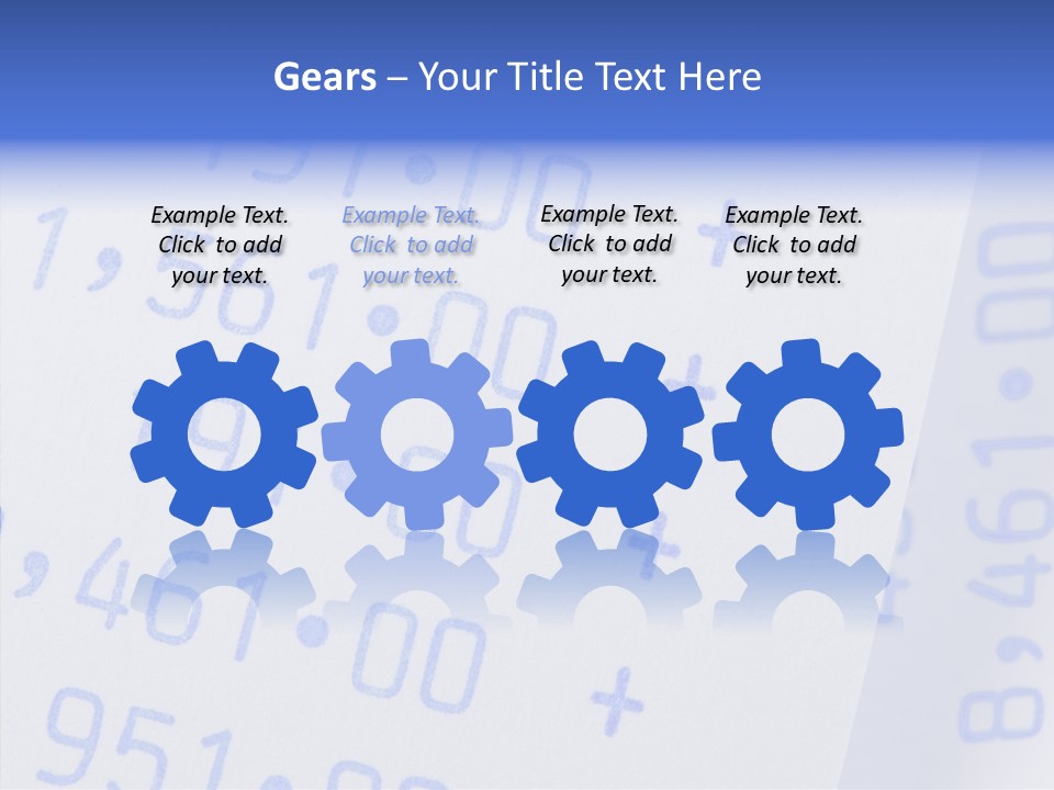 Assistance White Background Close Up PowerPoint Template