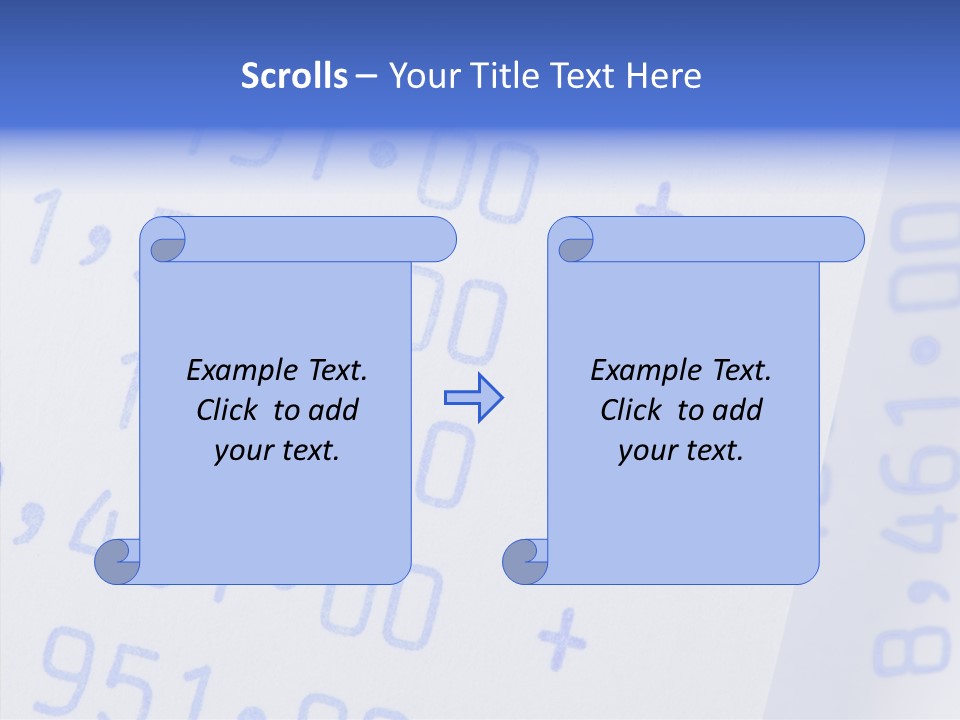Assistance White Background Close Up PowerPoint Template