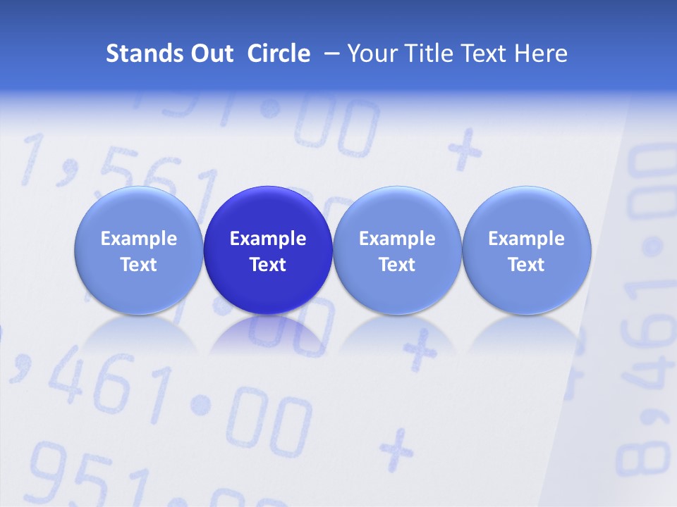 Assistance White Background Close Up PowerPoint Template