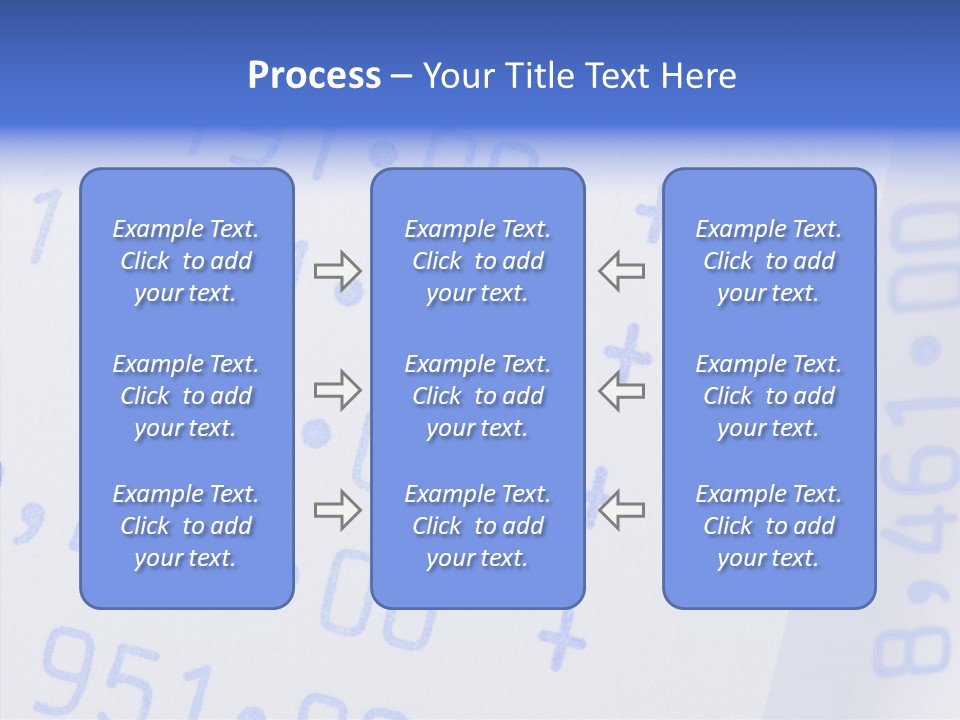 Assistance White Background Close Up PowerPoint Template