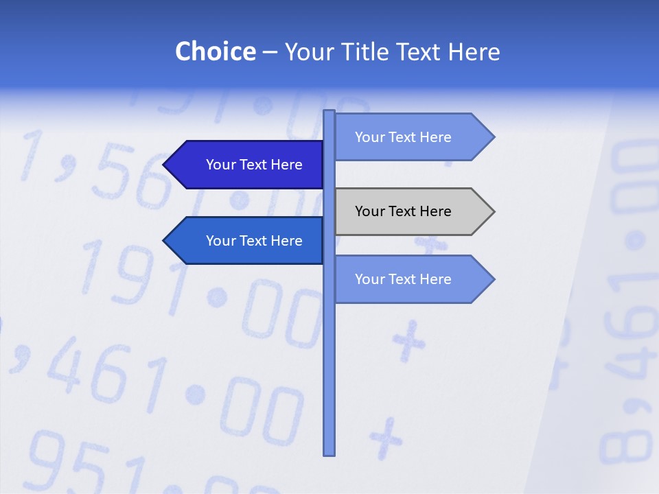 Assistance White Background Close Up PowerPoint Template